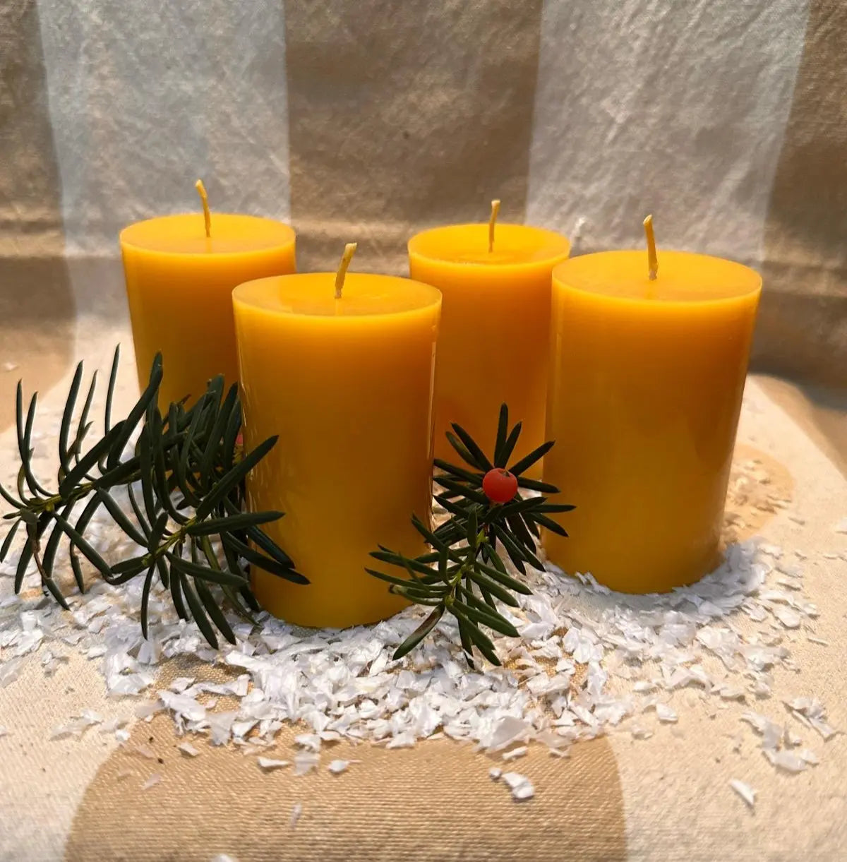 Adventskranzkerzen